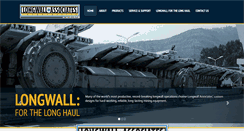 Desktop Screenshot of longwall.com